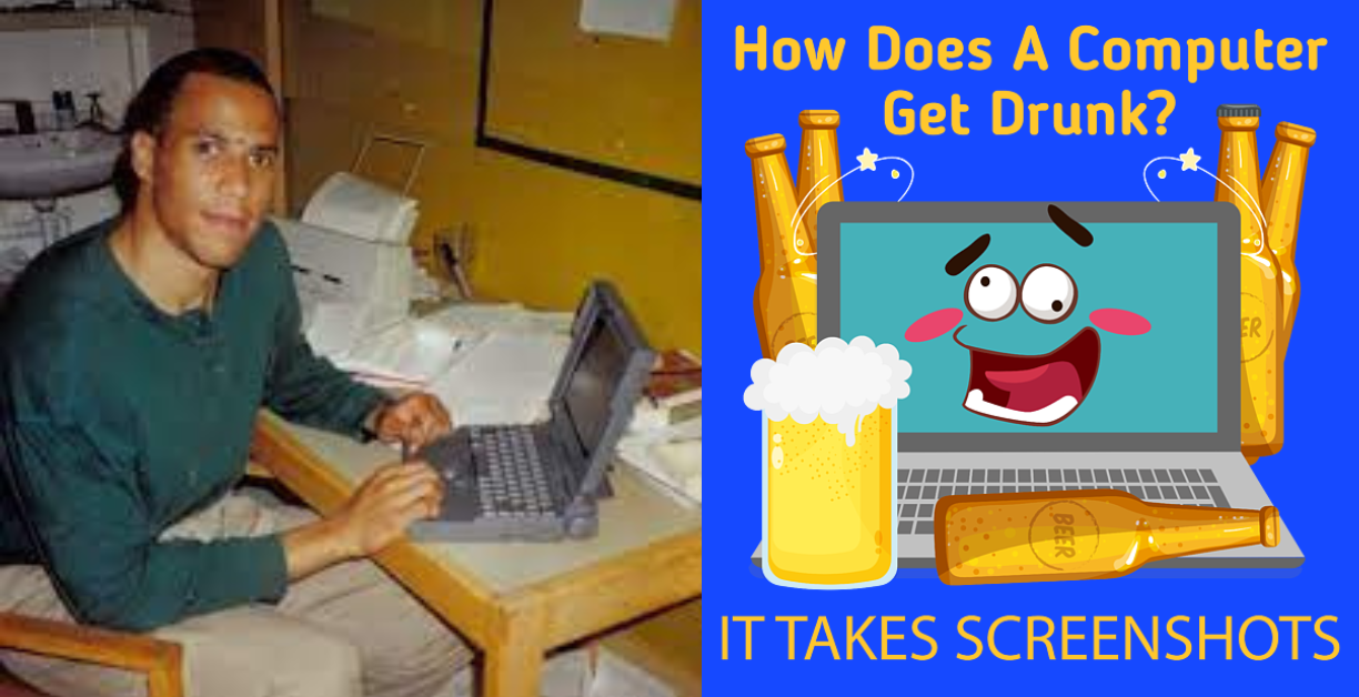 how does a computer get drunk