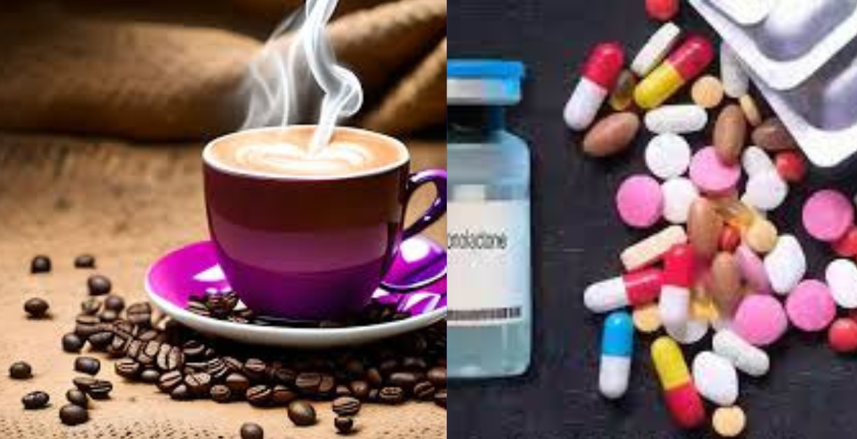 can i drink coffee while taking spironolactone