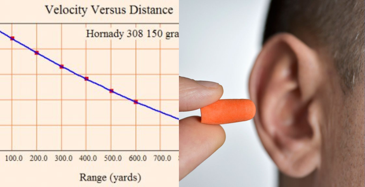 how far away can you hear a gunshot