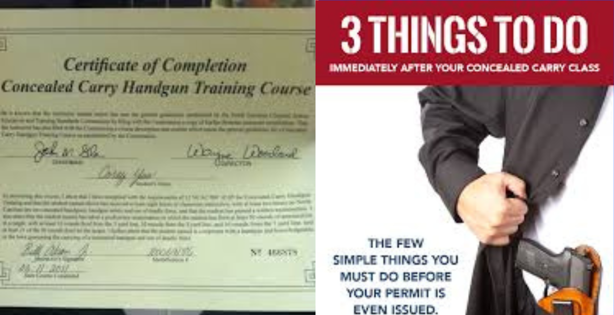 how long is concealed carry class certificate good for