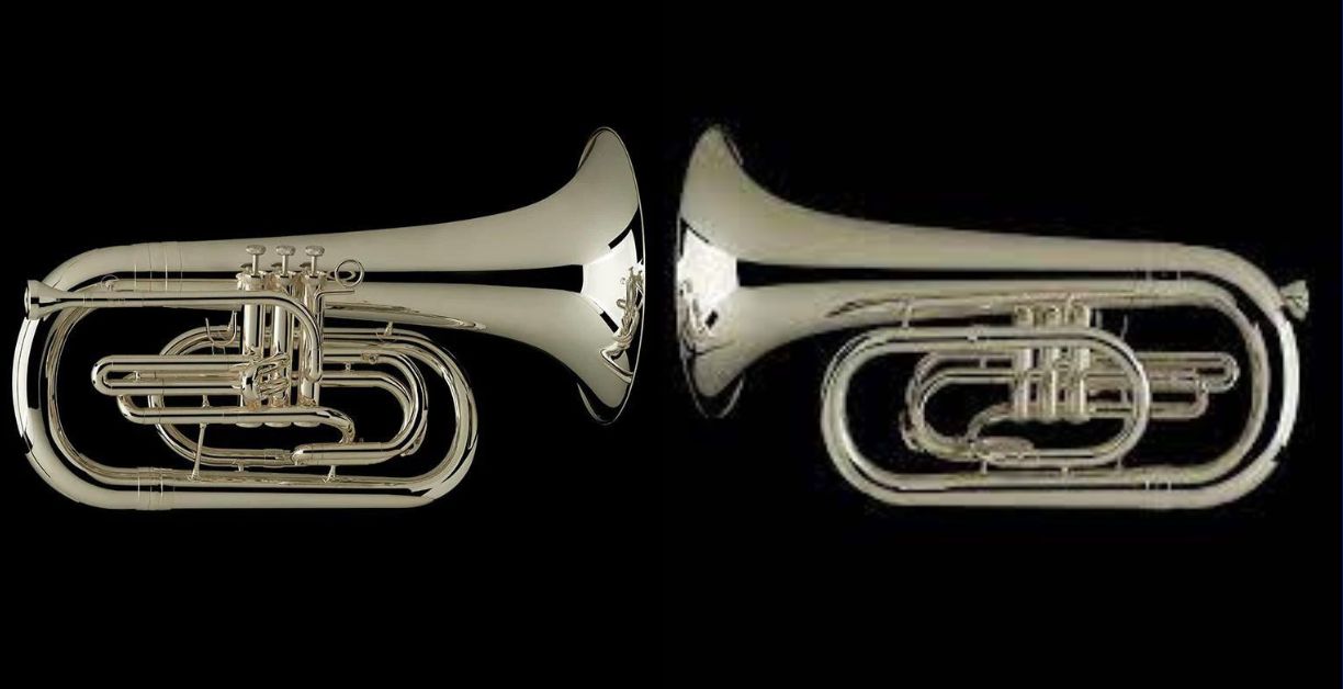 marching euphonium vs marching baritone