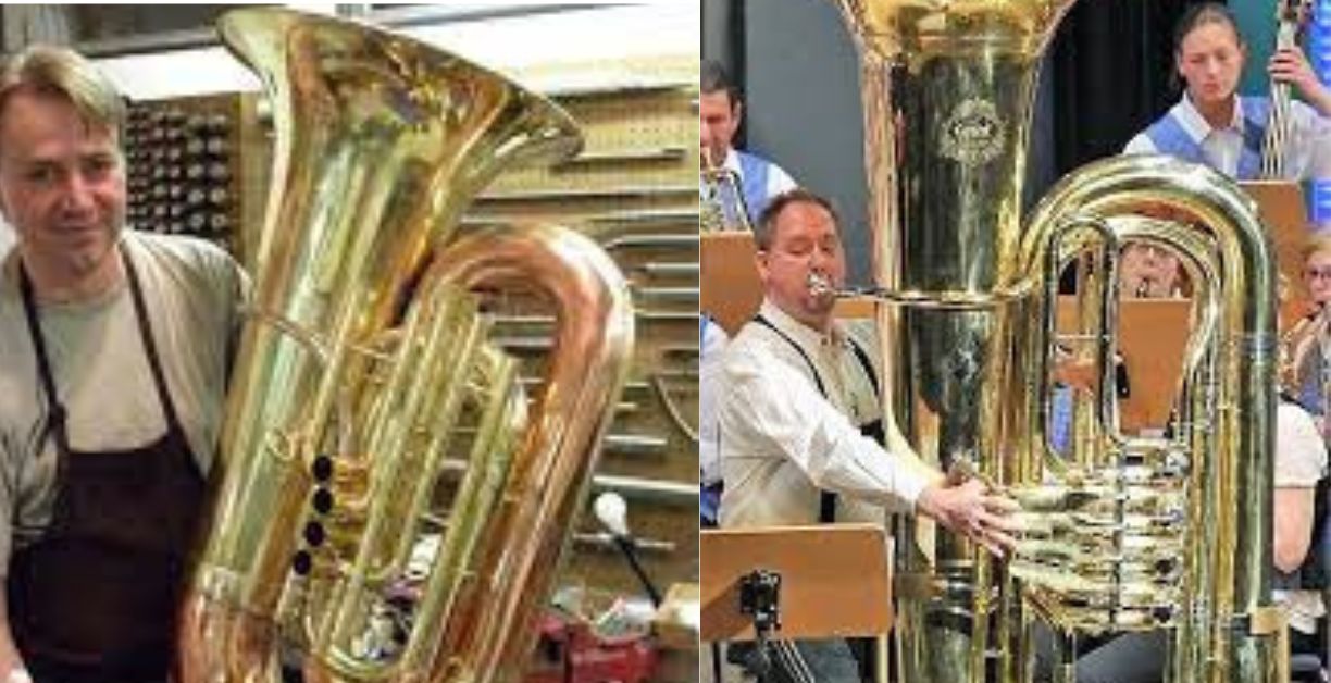 how much does a tuba weigh