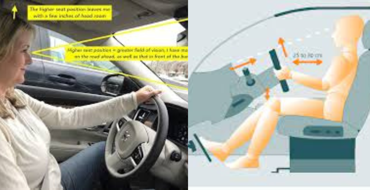 how far away should you be from the steering wheel